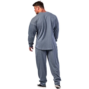 Pánska mikina Nebbia NEBBIA x OLYMPIA Oversized Pullover SIGNATURE 797 blue 3XL