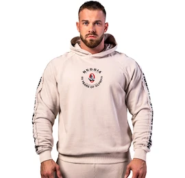 Pánska mikina Nebbia NEBBIA x OLYMPIA Washed Hoodie HERITAGE 793 light grey