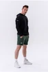 Pánska mikina Nebbia  Pull-over Hoodie with a Pouch Pocket 331 black