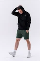 Pánska mikina Nebbia  Pull-over Hoodie with a Pouch Pocket 331 black