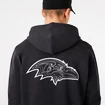 Pánska mikina New Era  NFL Outline logo po hoody Baltimore Ravens