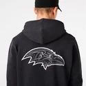 Pánska mikina New Era  NFL Outline logo po hoody Baltimore Ravens
