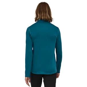 Pánska mikina Patagonia  Cap TW zip neck Wavy blue