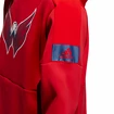 Pánska mikina s kapucňou adidas Player Pullover Hood NHL Washington Capitals