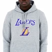 Pánska mikina s kapucňou New Era NBA Remaining Teams Los Angeles Lakers Light Grey