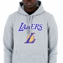 Pánska mikina s kapucňou New Era NBA Remaining Teams Los Angeles Lakers Light Grey