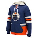 Panska mikina s kapucou CCM Black Pullover NHL Edmonton Oilers