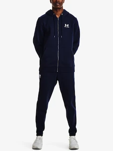 Pánska mikina Under Armour  Essential Fleece FZ Hood-NVY L
