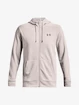 Pánska mikina Under Armour  Fleece FZ Hoodie-GRY