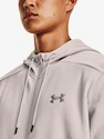 Pánska mikina Under Armour  Fleece FZ Hoodie-GRY