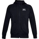 Pánska mikina Under Armour  SPECKLED FLEECE FZ HOODIE-BLK