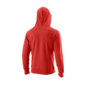 Pánska mikina Wilson  Equip Eco Cotton PO Hoody-Slimfit Molten Lava