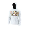 Pánska mikina Wilson  Photo Po Hoody Slim-Fit White