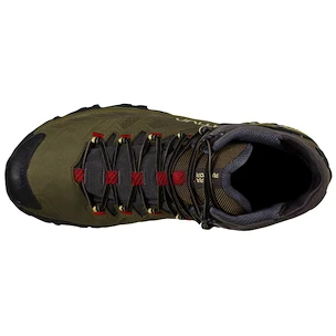 Pánska outdoorová obuv La Sportiva  Ultra Raptor II Mid Leather Wide GTX Ivy/Tango Red