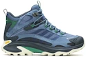 Pánska outdoorová obuv Merrell Moab Speed 2 Mid Gtx Steel Blue