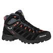 Pánska outdoorová obuv Salewa  MS Alp Mate Mid PTX Ombre Black Out/Fluo Orange