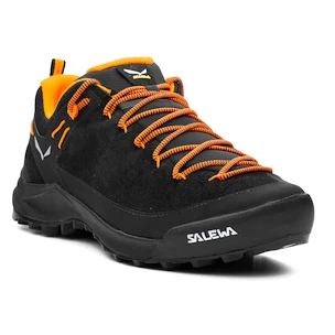 Pánska outdoorová obuv Salewa  MS WILDFIRE LEATHER Black/Fluo Orange