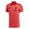 Pánska polokošeľa adidas CO Manchester United FC ružová