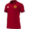 Pánska polokošeľa adidas Manchester United FC Anthem Red