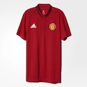 Pánska polokošeľa adidas Manchester United FC Anthem Red