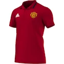 Pánska polokošeľa adidas Manchester United FC Anthem Red