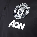 Pánska polokošeľa adidas Manchester United FC tmavo-sivá