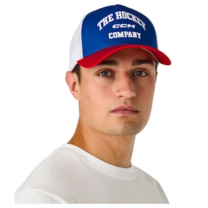Pánska  šiltovka CCM  Athleisure Trucker Blanc