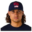 Pánska  šiltovka CCM  Flag Hood Team USA Navy