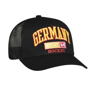 Pánska  šiltovka CCM  FLAG MESHBACK TRUCKER TEAM GERMANY Multiple Team Color