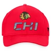 Pánska  šiltovka Fanatics  Authentic Pro Locker Room Structured Adjustable Cap NHL Chicago Blackhawks