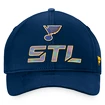 Pánska  šiltovka Fanatics  Authentic Pro Locker Room Structured Adjustable Cap NHL St. Louis Blues