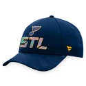 Pánska  šiltovka Fanatics  Authentic Pro Locker Room Structured Adjustable Cap NHL St. Louis Blues