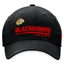 Pánska  šiltovka Fanatics  Authentic Pro Locker Room Unstructured Adjustable Cap NHL Chicago Blackhawks