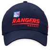 Pánska  šiltovka Fanatics  Authentic Pro Locker Room Unstructured Adjustable Cap NHL New York Rangers