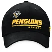 Pánska  šiltovka Fanatics  Authentic Pro Locker Room Unstructured Adjustable Cap NHL Pittsburgh Penguins