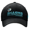 Pánska  šiltovka Fanatics  Authentic Pro Locker Room Unstructured Adjustable Cap NHL San Jose Sharks