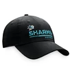 Pánska  šiltovka Fanatics  Authentic Pro Locker Room Unstructured Adjustable Cap NHL San Jose Sharks