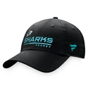 Pánska  šiltovka Fanatics  Authentic Pro Locker Room Unstructured Adjustable Cap NHL San Jose Sharks