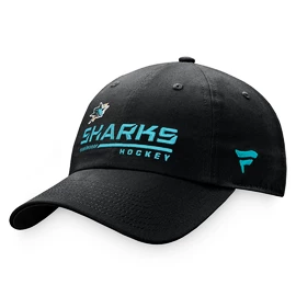 Pánska šiltovka Fanatics Authentic Pro Locker Room Unstructured Adjustable Cap NHL San Jose Sharks