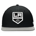 Pánska  šiltovka Fanatics  Core Snapback Los Angeles Kings Black-Stone Gray