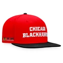Pánska  šiltovka Fanatics  Iconic Color Blocked Snapback Chicago Blackhawks