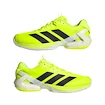 Pánska tenisová obuv adidas Adizero Ubersonic 5 Clay Lucid Lemon/Core Black