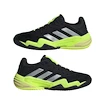 Pánska tenisová obuv adidas Barricade 13 M Clay Core Black/Lucid Lemon