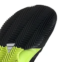 Pánska tenisová obuv adidas Barricade 13 M Clay Core Black/Lucid Lemon