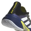 Pánska tenisová obuv adidas  Barricade M Black Blue Met/White/Acid Yellow