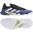 Pánska tenisová obuv adidas  Barricade M Black Blue Met/White/Acid Yellow