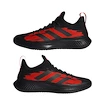 Pánska tenisová obuv adidas  Defiant Generation Black/Red