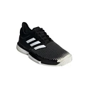 Pánska tenisová obuv adidas SoleCourt Boost M Clay Black/White