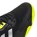 Pánska tenisová obuv adidas Solematch Control 2 Clay Core Black/Lucid Lemon