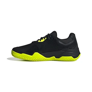 Pánska tenisová obuv adidas Solematch Control 2 Clay Core Black/Lucid Lemon